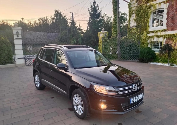 Volkswagen Tiguan cena 62200 przebieg: 129000, rok produkcji 2013 z Złotów małe 56